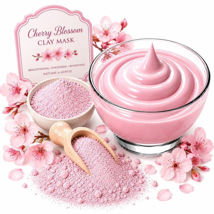 PURIFYING CHERRY BLOSSOM CLAY MASK