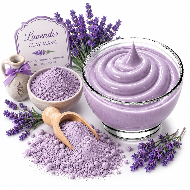 PURIFYING LAVENDER CLAY MASK 