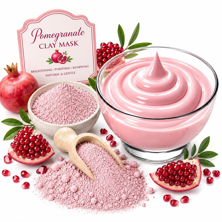 PURIFYING POMEGRANATE CLAY MASK