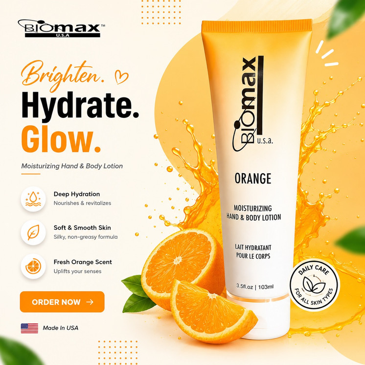 CBD SWEET ORANGE BODY MASSAGE LOTION