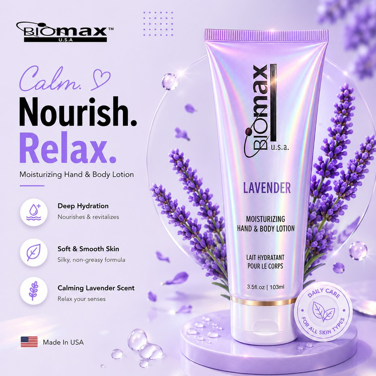 Biomax USA Healing Butter Moisturizer Lavender Indulgence