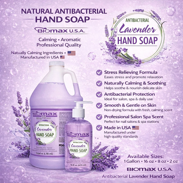ANTIBACTERIAL LAVENDER HAND SOAP