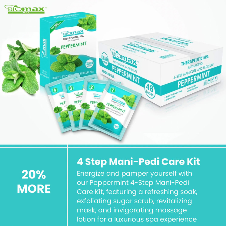 THERAPEUTIC SPA COLLAGEN DELUXE 4 -STEP PEPPERMINT