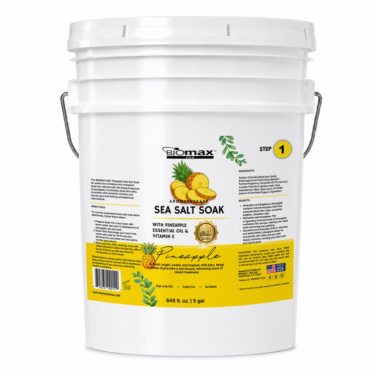Aromatherapy Pineapple Sea Salt Soak