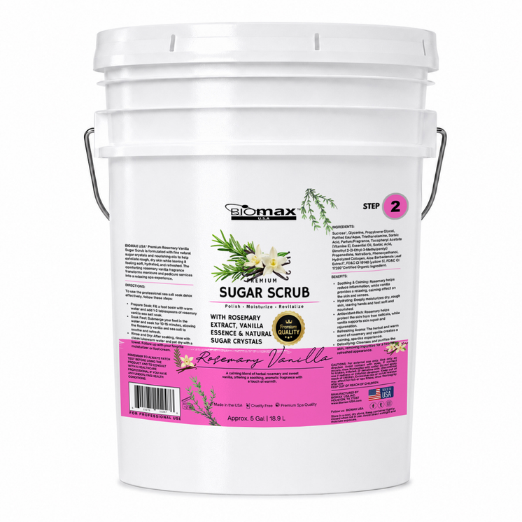 PREMIUM COLLAGEN SUGAR SCRUB ROSEMARY VANILLA
