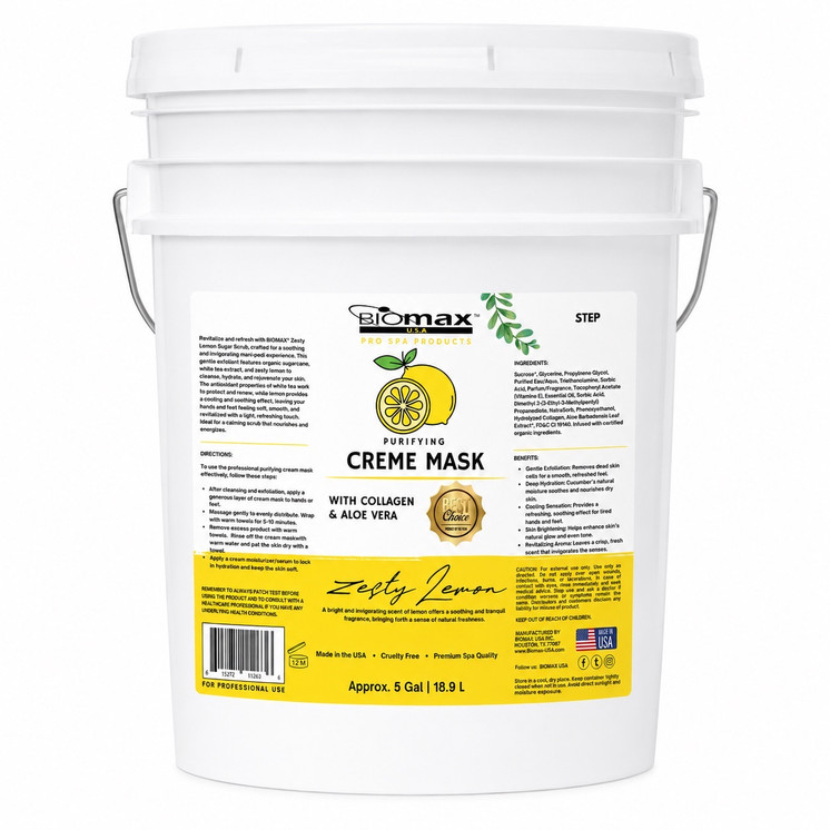 PRO-COLLAGEN ANTI-AGING CREAM ZESTY LEMON MASK