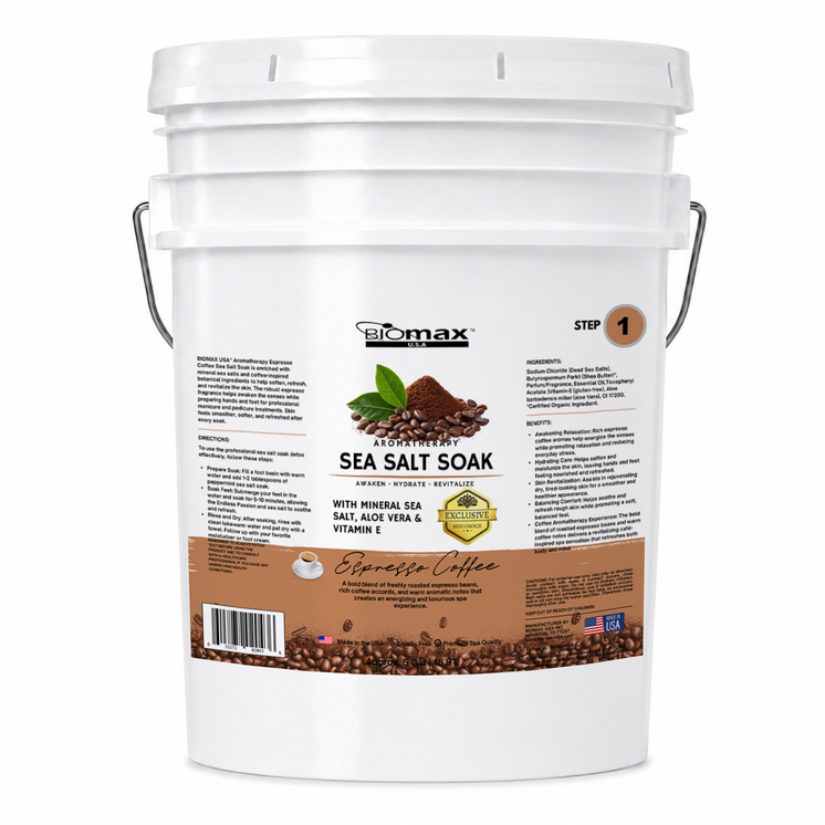 COFFEE SEA SALT SOAK, COFFEE SALT, COFFEE SPA SALT