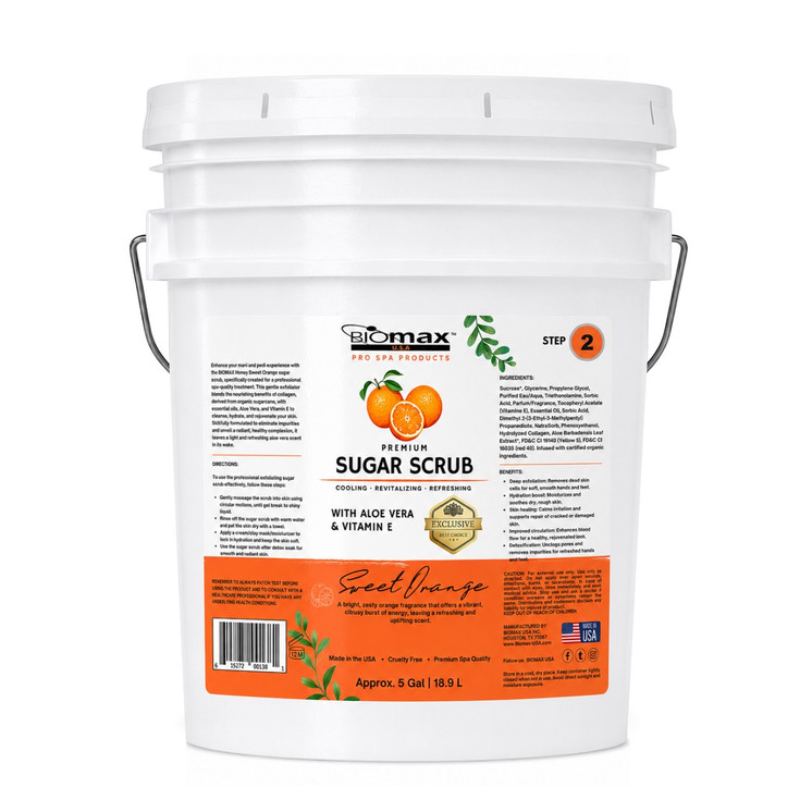 PREMIUM COLLAGEN  ORANGE  TANGERINE SUGAR SCRUB