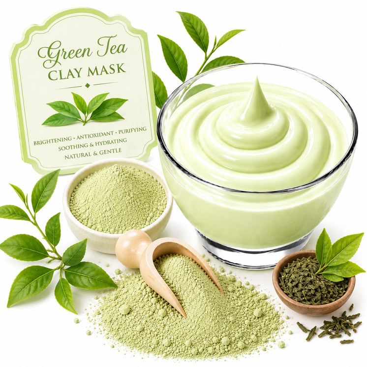 PURIFYING GREEN TEA CLAY MASK
