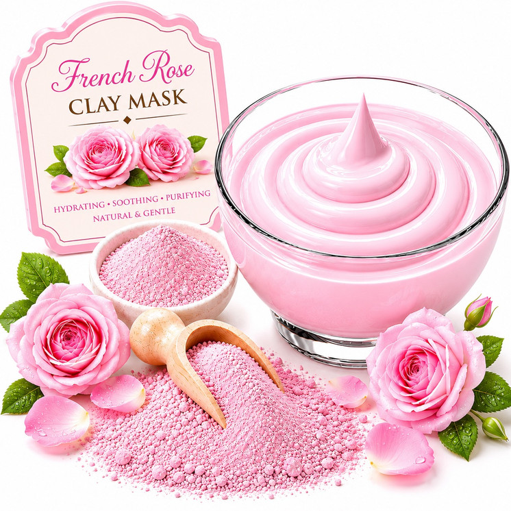 PURIFYING FRENCH ROSE CLAY MASK