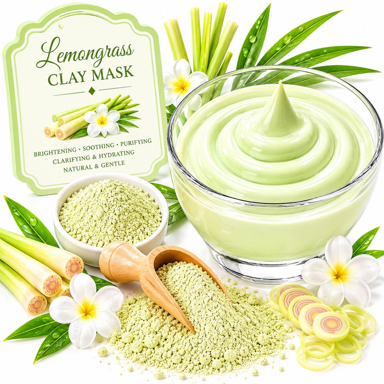 PURIFYING LEMONGRASS CLAY MASK