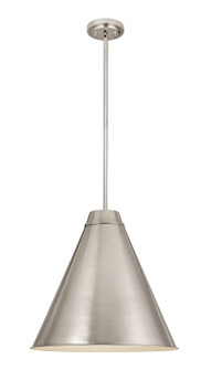 Eaton One Light Pendant in Brushed Nickel (224|6011P24-BN)