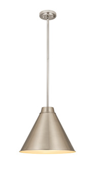 Eaton One Light Pendant in Brushed Nickel (224|6011P18-BN)
