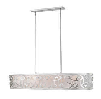 Opal Eight Light Pendant in Brushed Nickel (224|195-55BN)