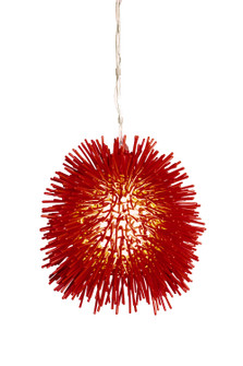 Urchin One Light Mini Pendant in Super Red (137|169M01RE)