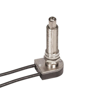 On-Off Metal Push Switch in Nickel Plated (230|80-1410)