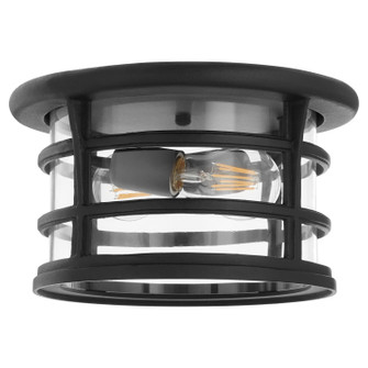 Haley Two Light Outdoor Lantern in Textured Black (19|318-11-69)
