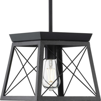 Briarwood One Light Pendant in Textured Black (54|P500041-031)