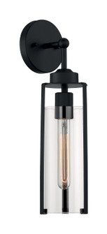 Marina One Light Wall Sconce in Matte Black (72|60-7161)