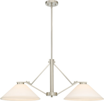 Nome Two Light Island Pendant in Brushed Nickel (72|60-6248)