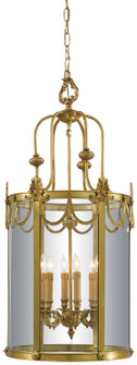 Metropolitan Six Light Foyer Pendant in Dore Gold (29|N850906)