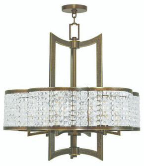 Grammercy Six Light Chandelier in Hand Applied Palacial Bronze (107|50576-64)