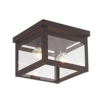 Milford Two Light Ceiling Mount in Bronze (107|4031-07)