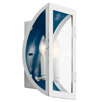 Narelle Two Light Outdoor Wall Mount (12|49286WH)
