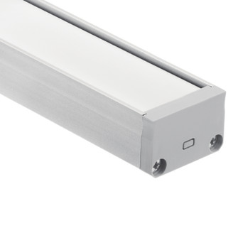 Ils Te Series Tape Extrusion Channel in Silver (12|1TEC2STSF8SIL)