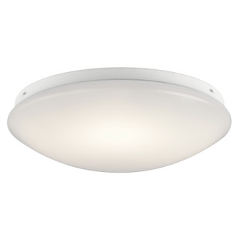 Ceiling Space LED Flush Mount in White (12|10760WHLED)