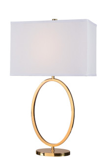 Oke One Light Table Lamp in Gold Plated (87|32950GLD)