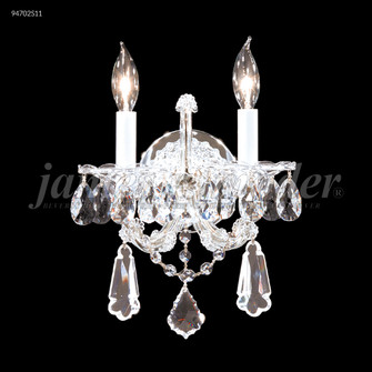 Maria Theresa Royal Two Light Wall Sconce in Silver (64|94702S11)