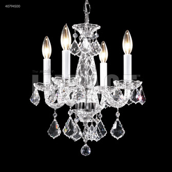Palace Ice Four Light Chandelier in Silver (64|40794S00)
