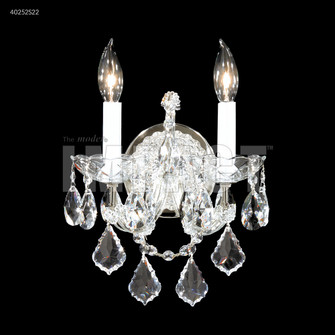 Maria Theresa Two Light Wall Sconce in Silver (64|40252S2GT)