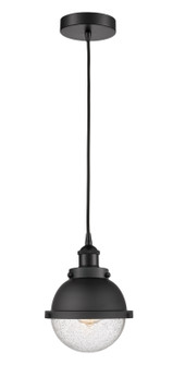 Edison LED Mini Pendant in Matte Black (405|616-1PH-BK-HFS-64-BK-LED)