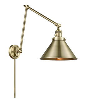 Franklin Restoration One Light Swing Arm Lamp in Antique Brass (405|238-AB-M10-AB)