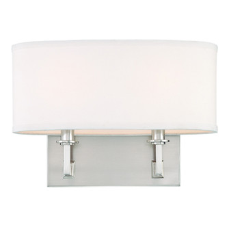 Grayson Two Light Wall Sconce in Satin Nickel (70|592-SN)