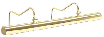 Hyde Park Four Light Picture Light in Polished Brass (30|HP30-61)