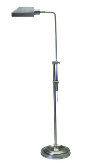 Coach One Light Floor Lamp in Antique Silver (30|CH825-AS)