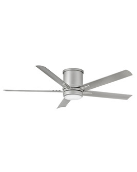 Vail Flush 52``Ceiling Fan in Brushed Nickel (13|902552FBN-LWD)
