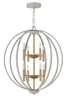 Euclid LED Foyer Pendant in Cement Gray (13|3468CG)