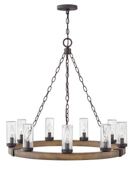 Sawyer LED Outdoor Chandelier in Sequoia (13|29208SQ-LL)