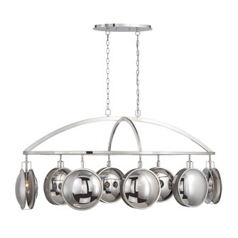 Havendale Eight Light Chandelier in Polished Nickel (40|33713-014)