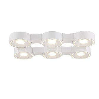 Stavro LED Flush Mount in White (40|30278-011)