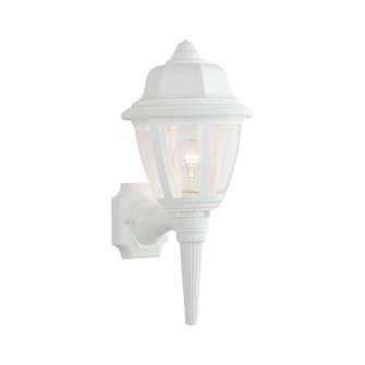 Outdoor Essentials One Light Wall Sconce in Matte White (45|SL94428)