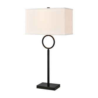 Staffa One Light Table Lamp in Matte Black (45|H019-7225)