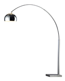 Penbrook One Light Floor Lamp in Polished Nickel (45|D1428)