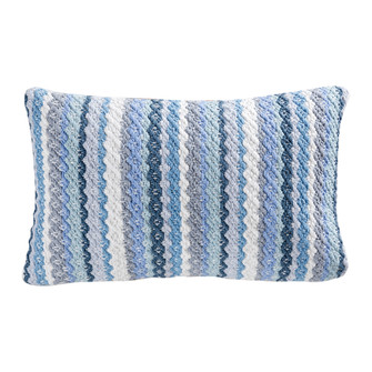 Brookline Pillow in Crema, Grey, Turquoise, Grey, Turquoise (45|906718)