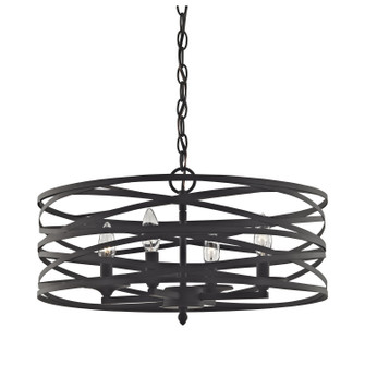 Vorticy Four Light Chandelier in Oil Rubbed Bronze (45|81185/4)