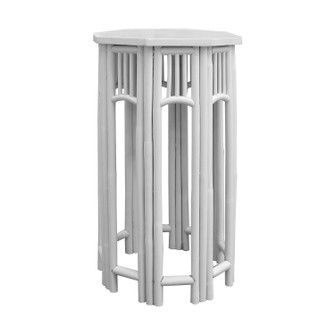 Hunt Accent Table in White (45|7011-2028)